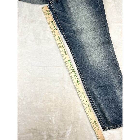 Lucky Brand Men's 181 Relaxed Straight Jean Blue, Size 34W X 32L OL Wilder Ranch - Picture 5 of 10